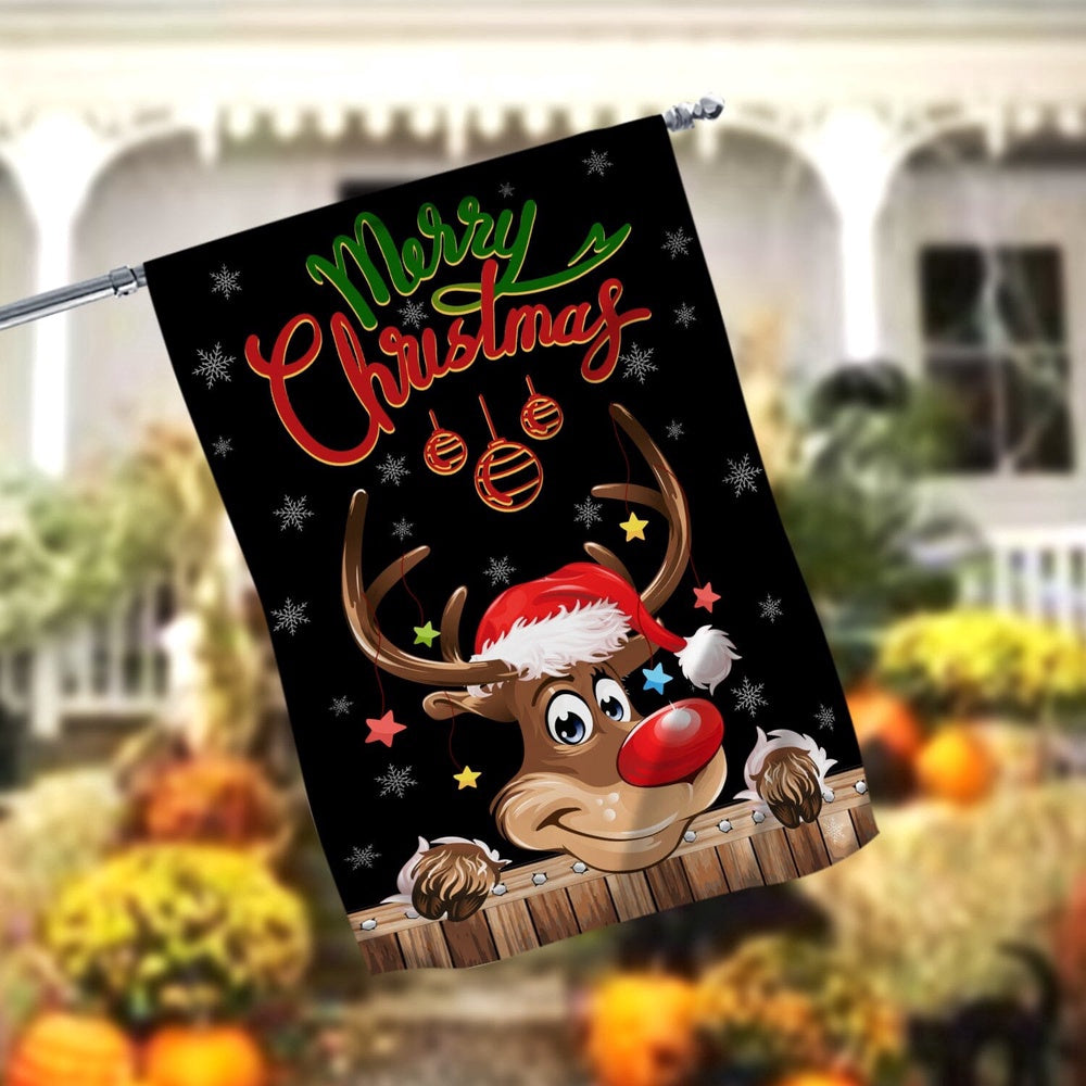 Christmas Garden FlagXmas, Garden Flags, Outdoor Xmas Flags, Christmas Outdoor Decor