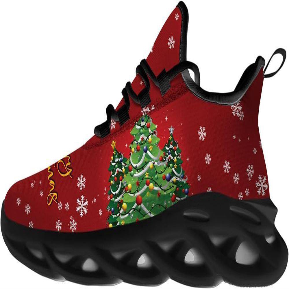 Christmas Tree Max Soul Shoes, Christmas Sneakers, Christmas Shoes, Christmas Clunky Sneaker