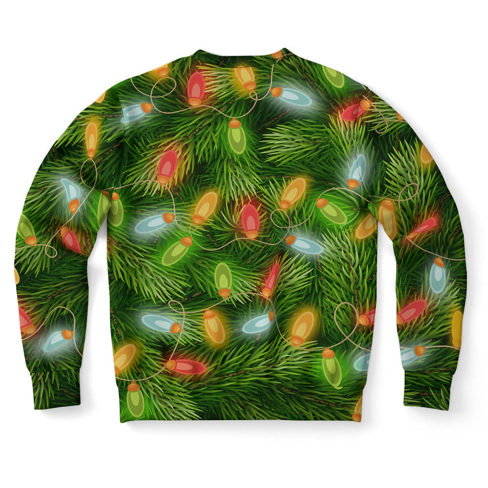 Christmas Tree With Light Ugly Christmas Sweater, Christmas Ugly Sweater, Sweater Xmas, Ugly Sweater