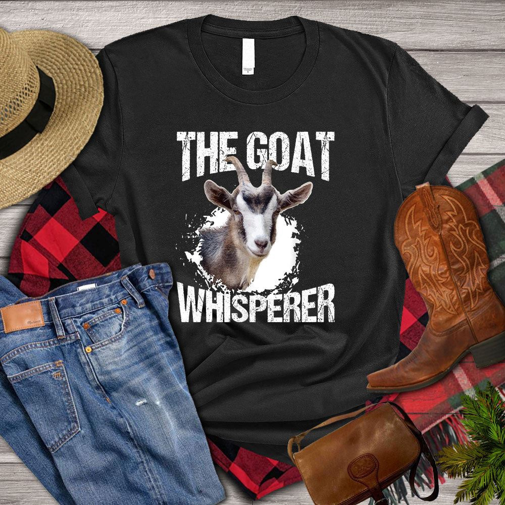 Farm T Shirt, The Goat Whisperer T Shirts, Farm Shirts, Funny Farm Shirts