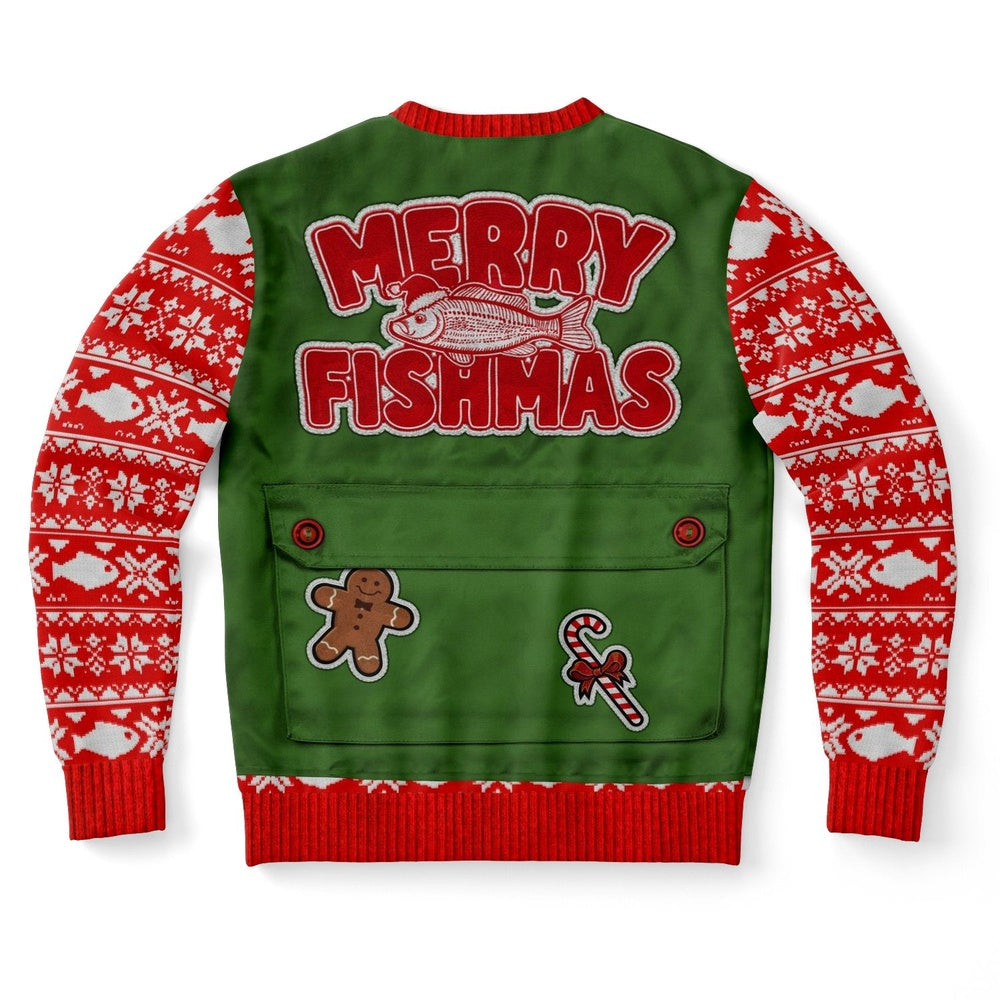Fishman Custome Ugly Christmas Sweater, Christmas Ugly Sweater, Sweater Xmas, Ugly Sweater