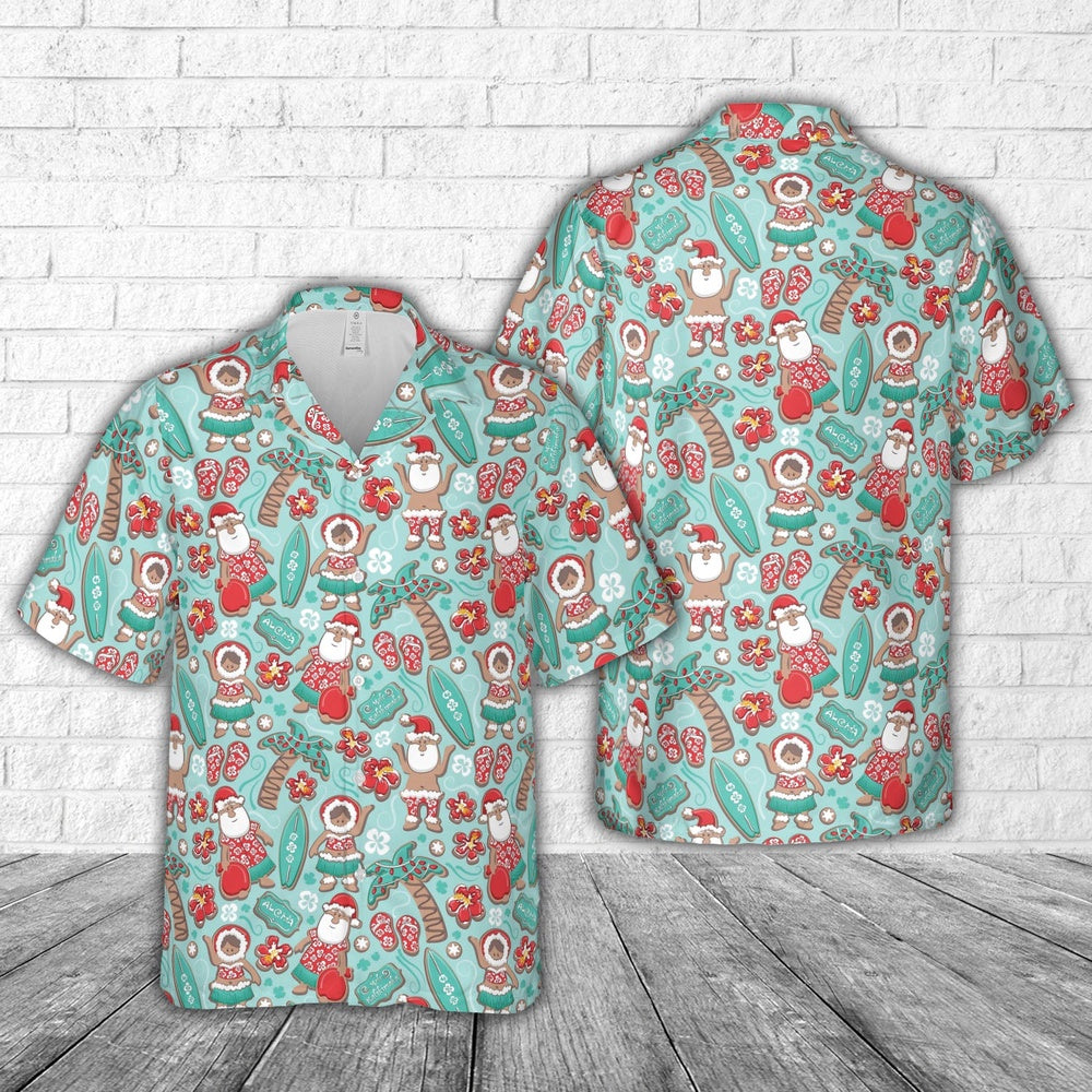 Mele Kalikimaka Christmas Hawaiian Shirt, Xmas Hawaiian Shirts, Christmas Aloha Shirts