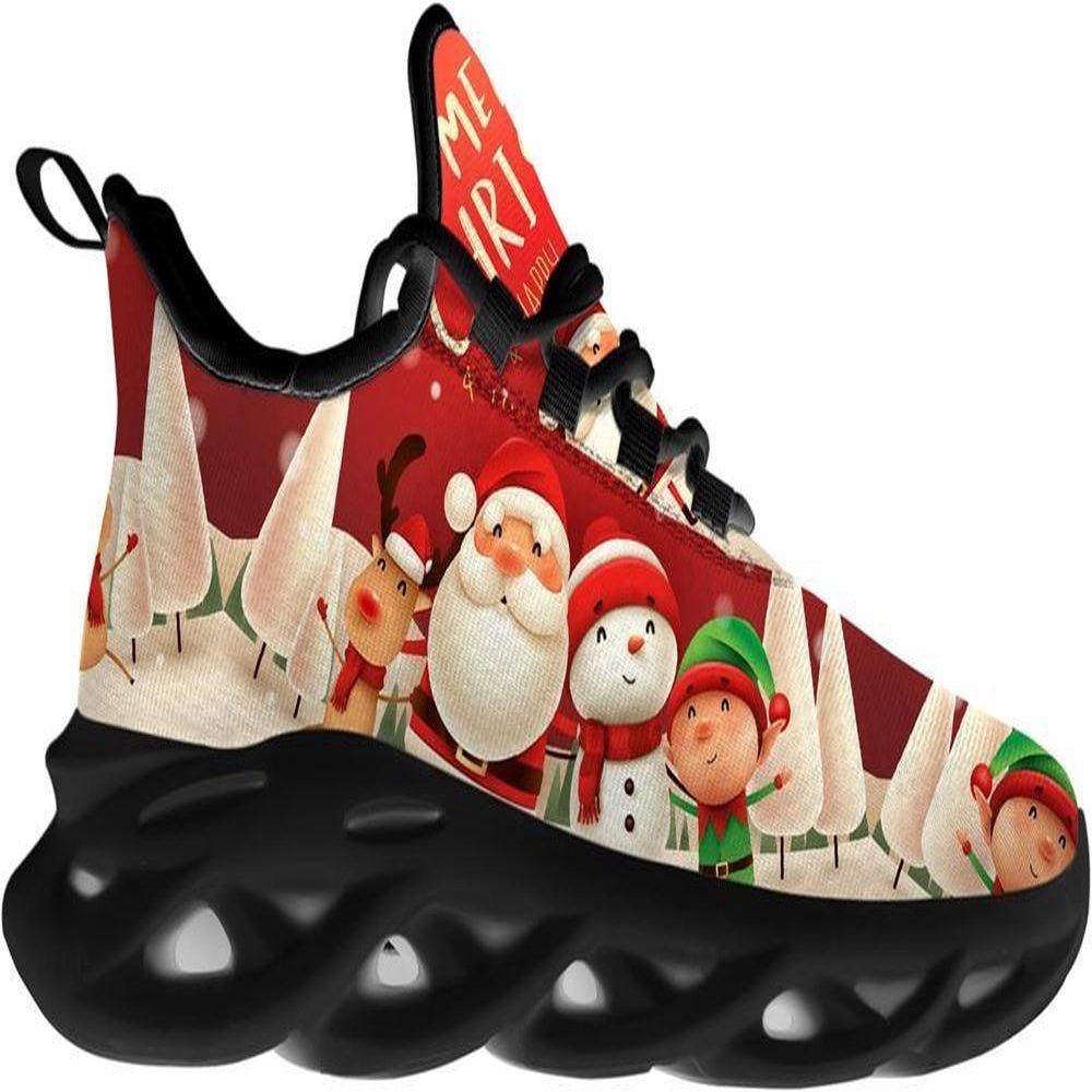 Merry Christmas And Happy New Year My Friend Max Soul Shoes, Christmas Sneakers, Christmas Shoes, Christmas Clunky Sneaker