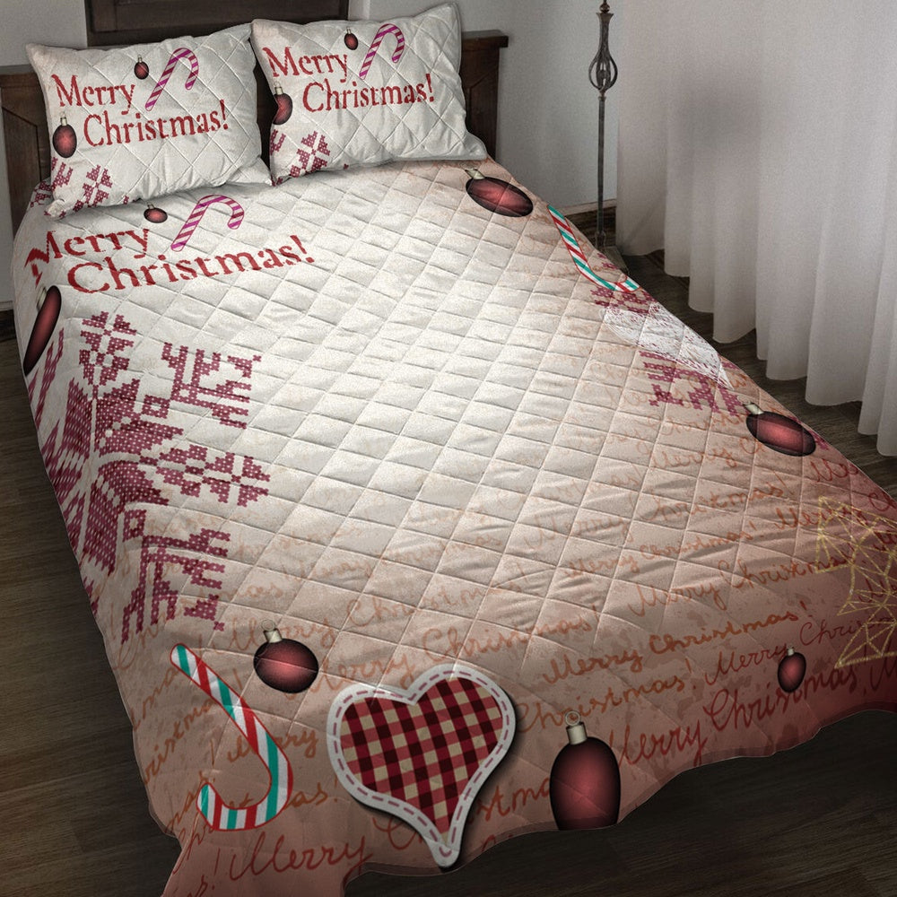 Merrymas Ugly Candymas Ballmass Bedding Set, Christmas Beddings, Xmas Bedding Sets