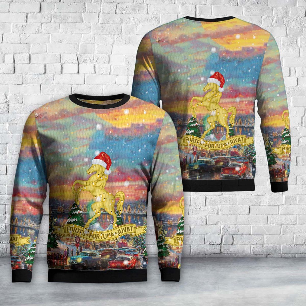 NZ Army Christmas Sweater, Christmas Ugly Sweater, Sweater Xmas, Ugly Sweater