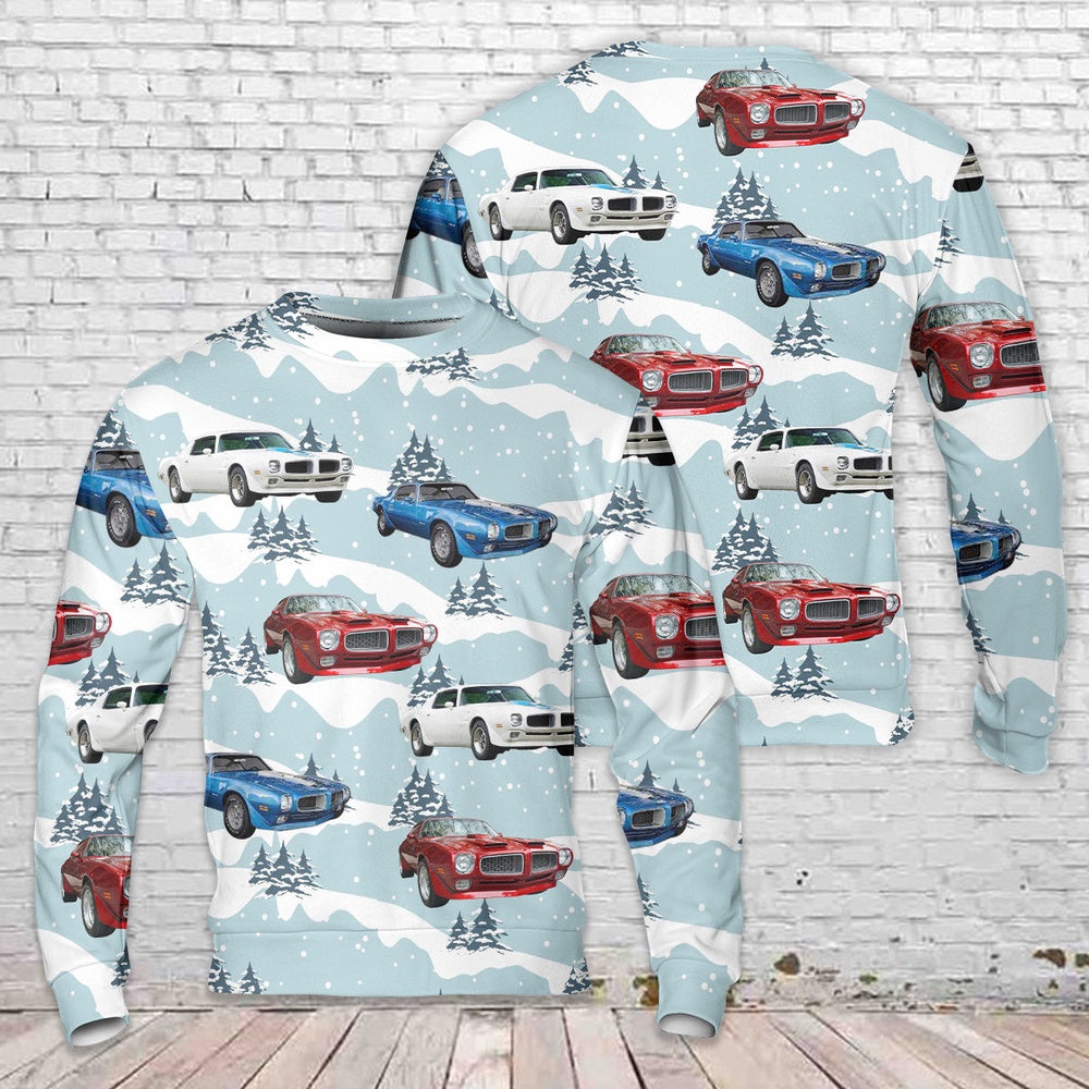 Pontiac Firebird TRANS AM 1972 Christmas Sweater, Christmas Ugly Sweater, Sweater Xmas, Ugly Sweater