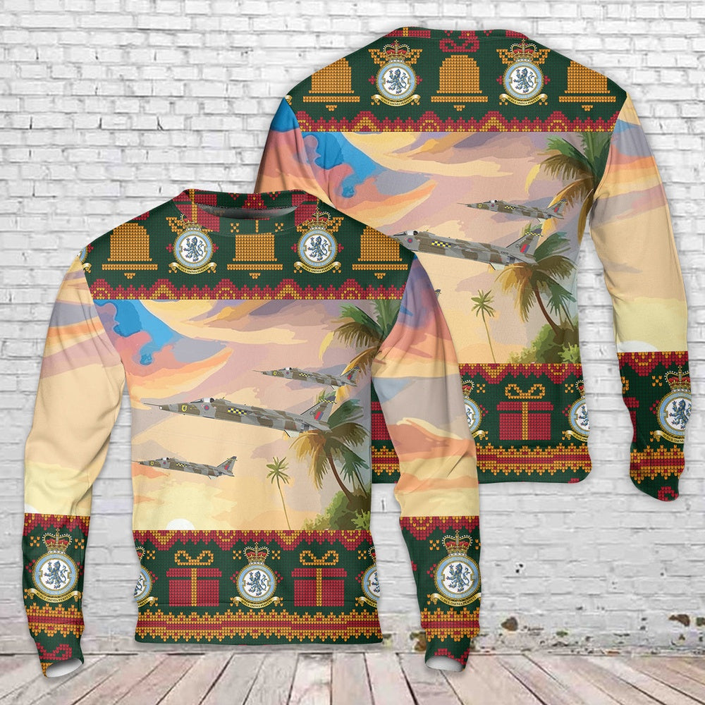Royal Air Force SEPECAT Jaguar GR1 XX109 of 54 Squadron Christmas Sweater, Christmas Ugly Sweater, Sweater Xmas, Ugly Sweater