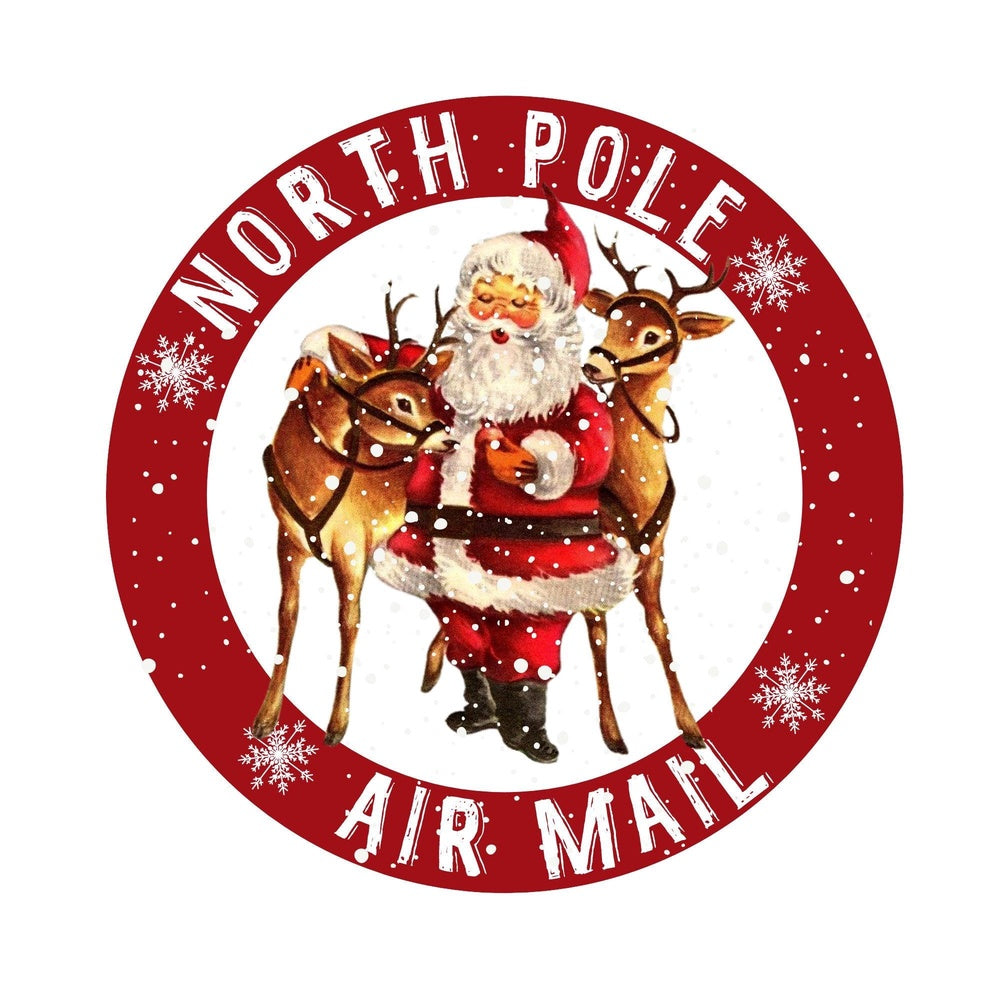 Santa Express Shipping Upgrade Expedited Processing, Christmas Ornament