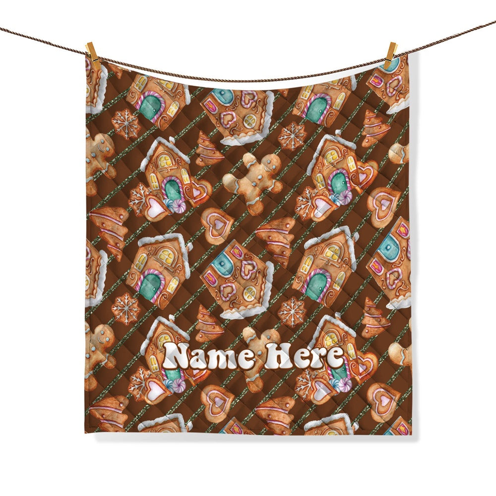 Xmas Gingerbread Bedding Set & Pillowcases, Christmas Beddings, Xmas Bedding Sets