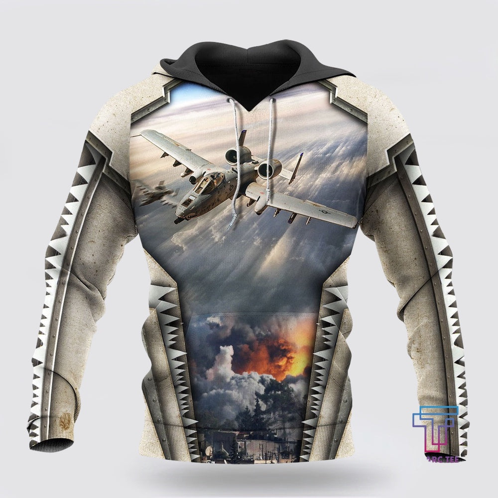 Us Air Force Hoodie, Air Force Aircraft A Thunderbolt II Hoodie For Men And Women