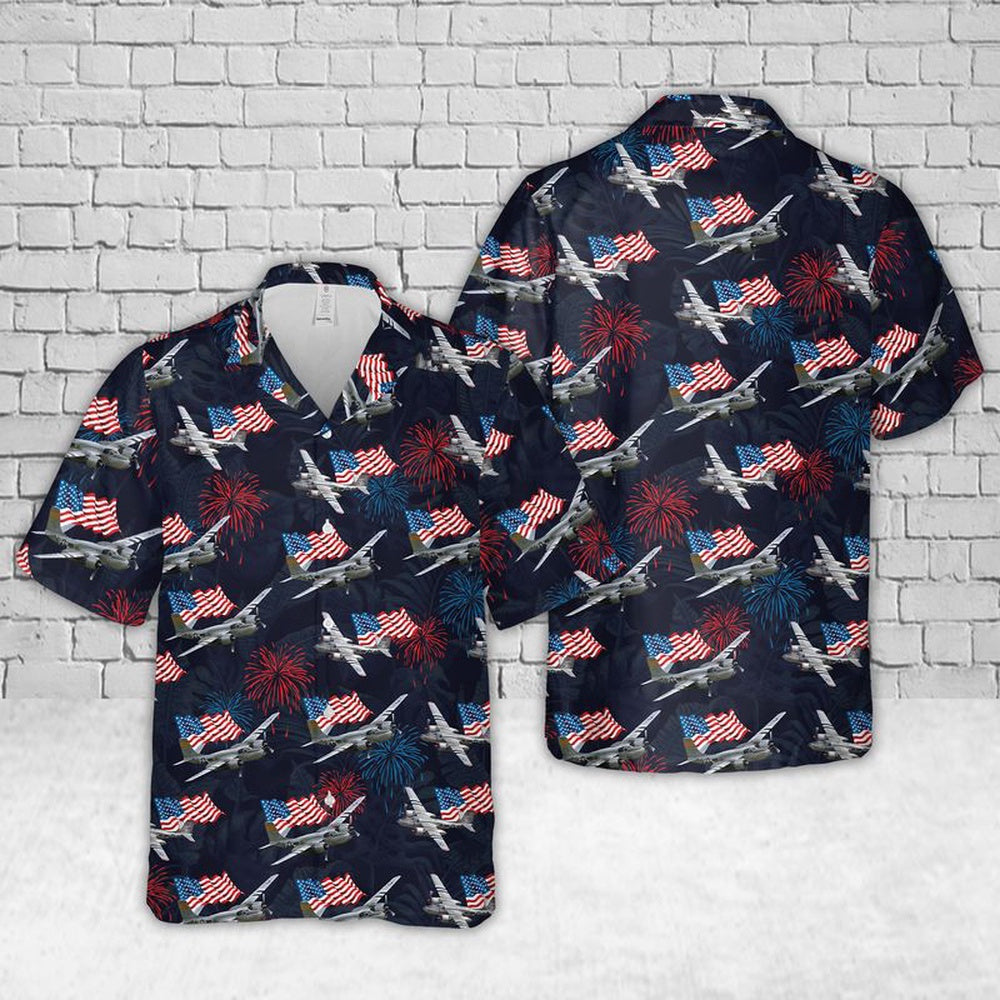 Air Force Hawaiian Shirt, A-26 Invader US Air Force Hawaiian Shirt, Air Force Aloha Shirt