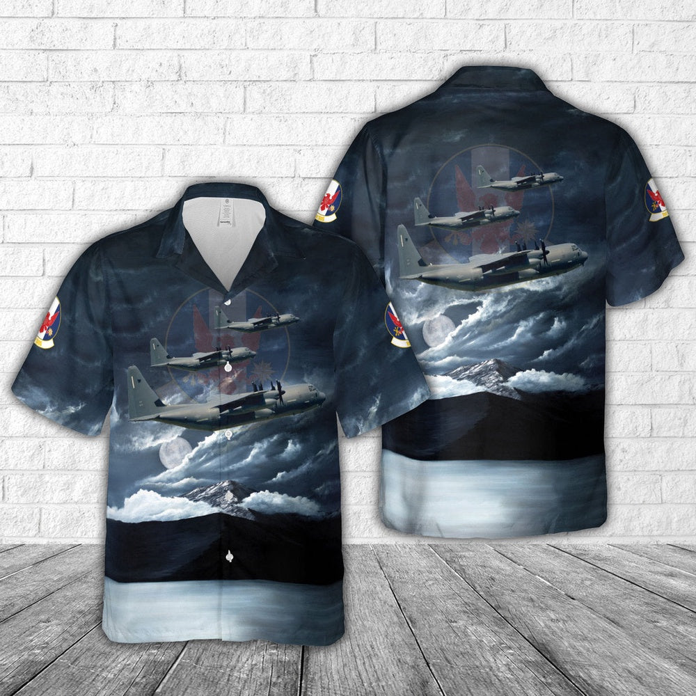 Air Force Hawaiian Shirt, US Air Force 1st Special Operations Squadron MC-130J Commando II Hawaiian Shirt, Air Force Aloha Shirt