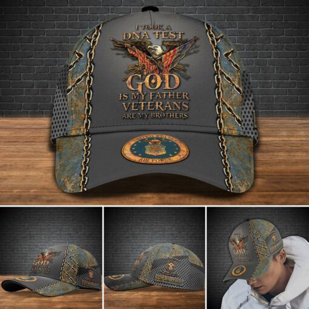 Air Force Veteran Cap, US Air Force Military Cap Custom Cap , Gift For Veterans