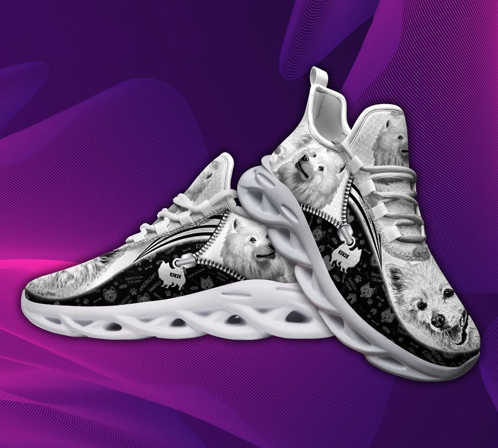 American Eskimo Sketch Max Soul Shoes For Women Men Kid - Gift For Dog lover