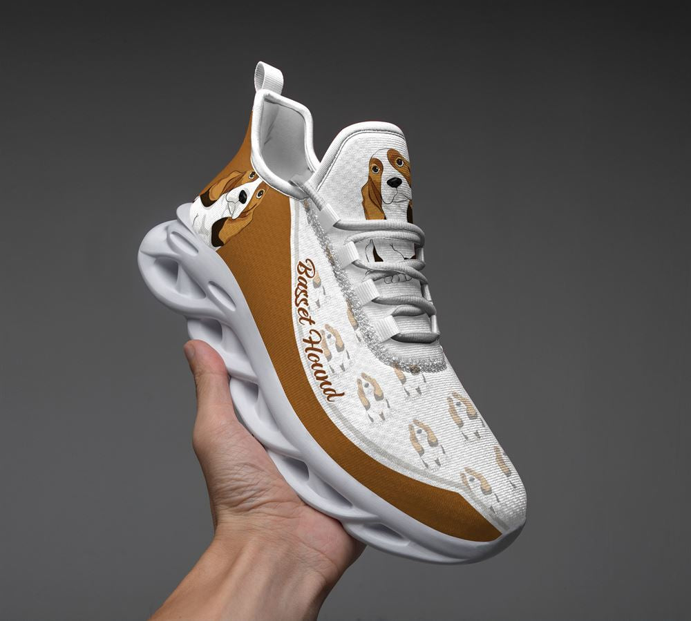 Basset Hound Max Soul Shoes - Gift For Dog lover