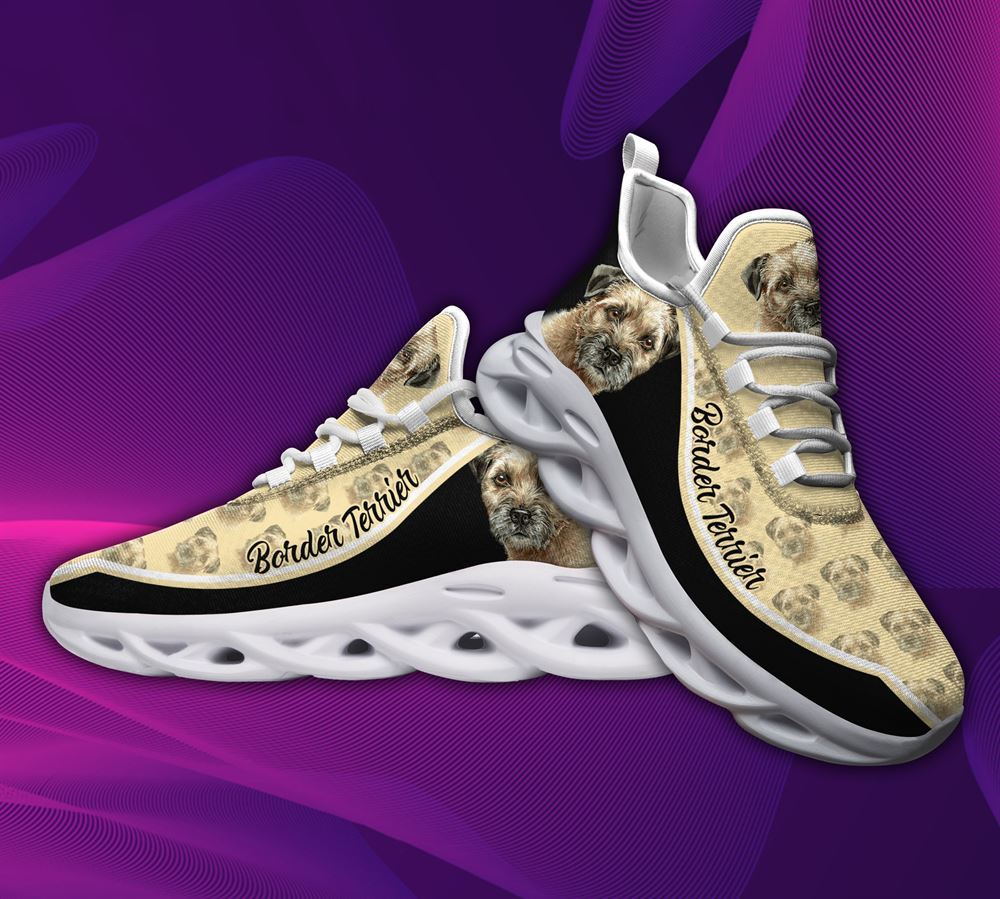 Border Terrier Max Soul Shoes For Women Men - Gift For Dog lover