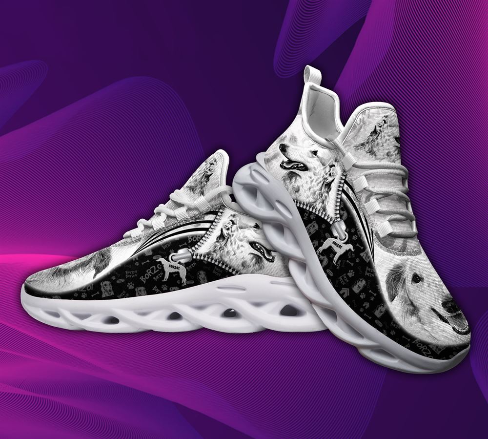 Borzoi Sketch Max Soul Shoes For Women Men Kid - Gift For Dog lover