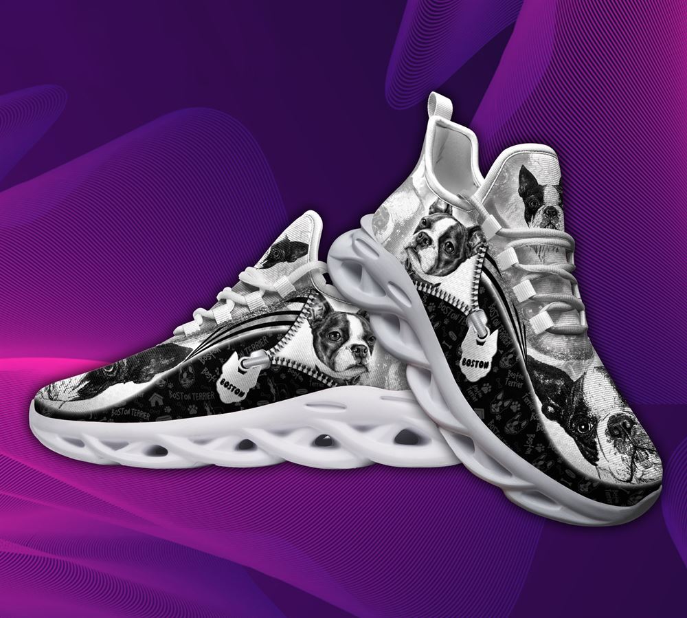 Boston Terrier Max Soul Shoes For Women Men - Gift For Dog lover