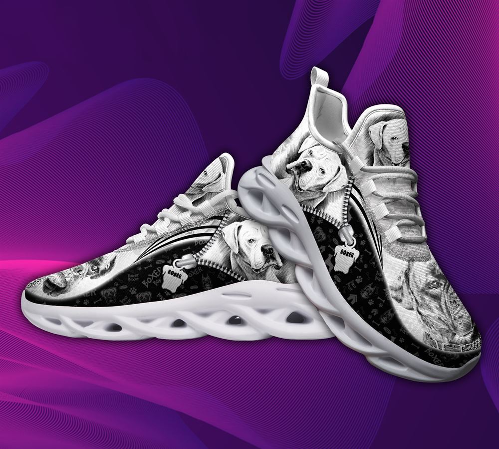 Boxer Sketch Max Soul Shoes For Women Men Kid - Gift For Dog lover