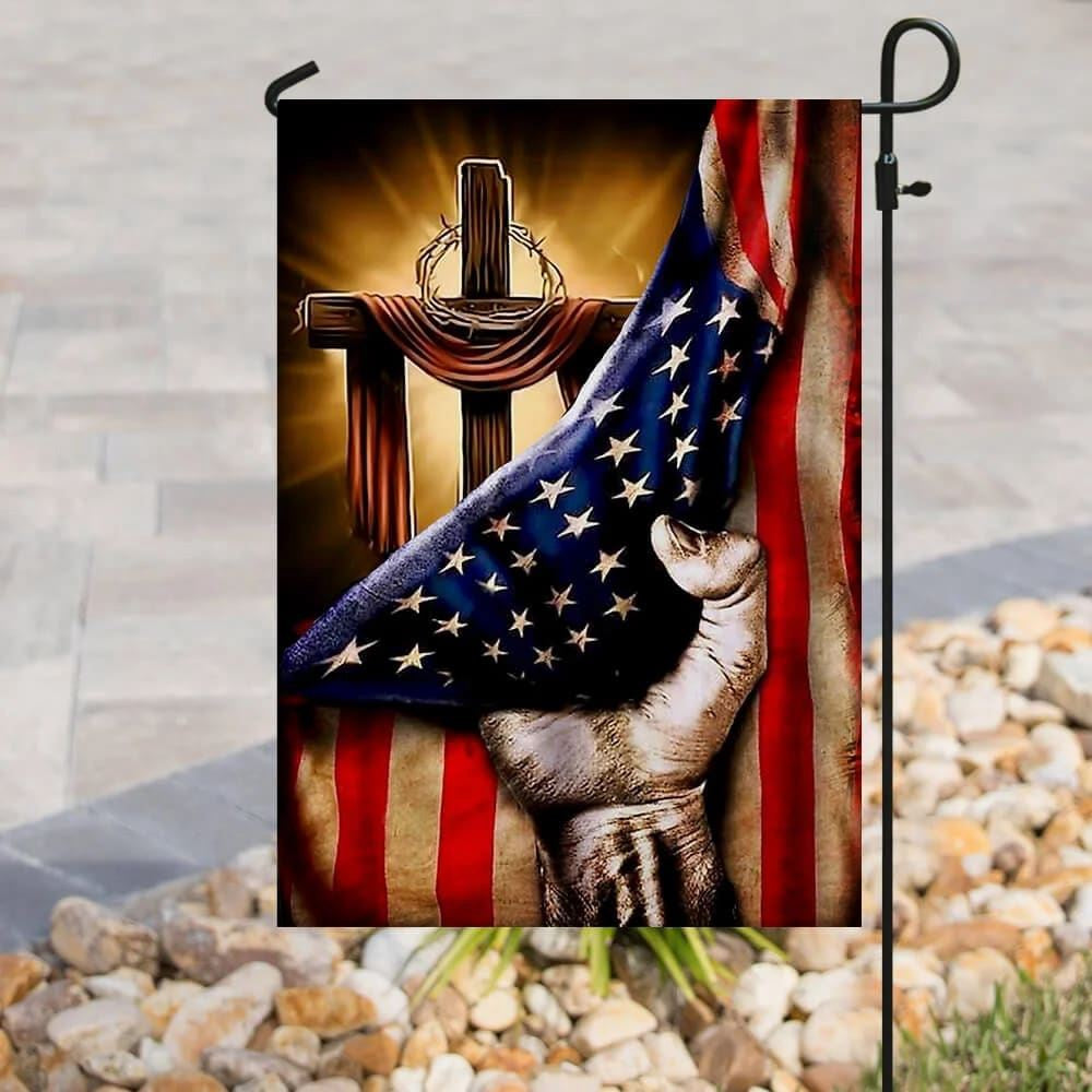 Christian Flag, Christian Cross Crown Jesus House Flags, The Christian Flag, Jesus Christ Flag