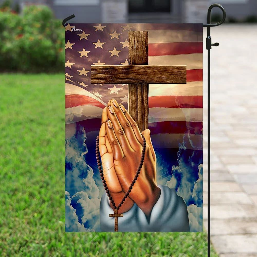 Christian Flag, Prayer Han House Flags, Jesus Christ Flag