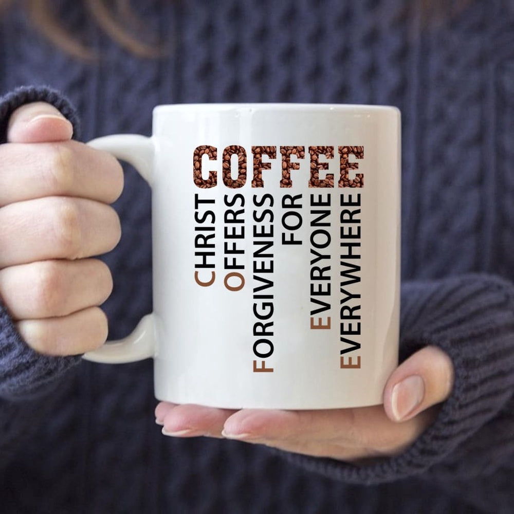 Christian Mug, Christian Coffee Definition Coffee Mug, Religious Coffee Mugs, Scripture Coffee Mugs