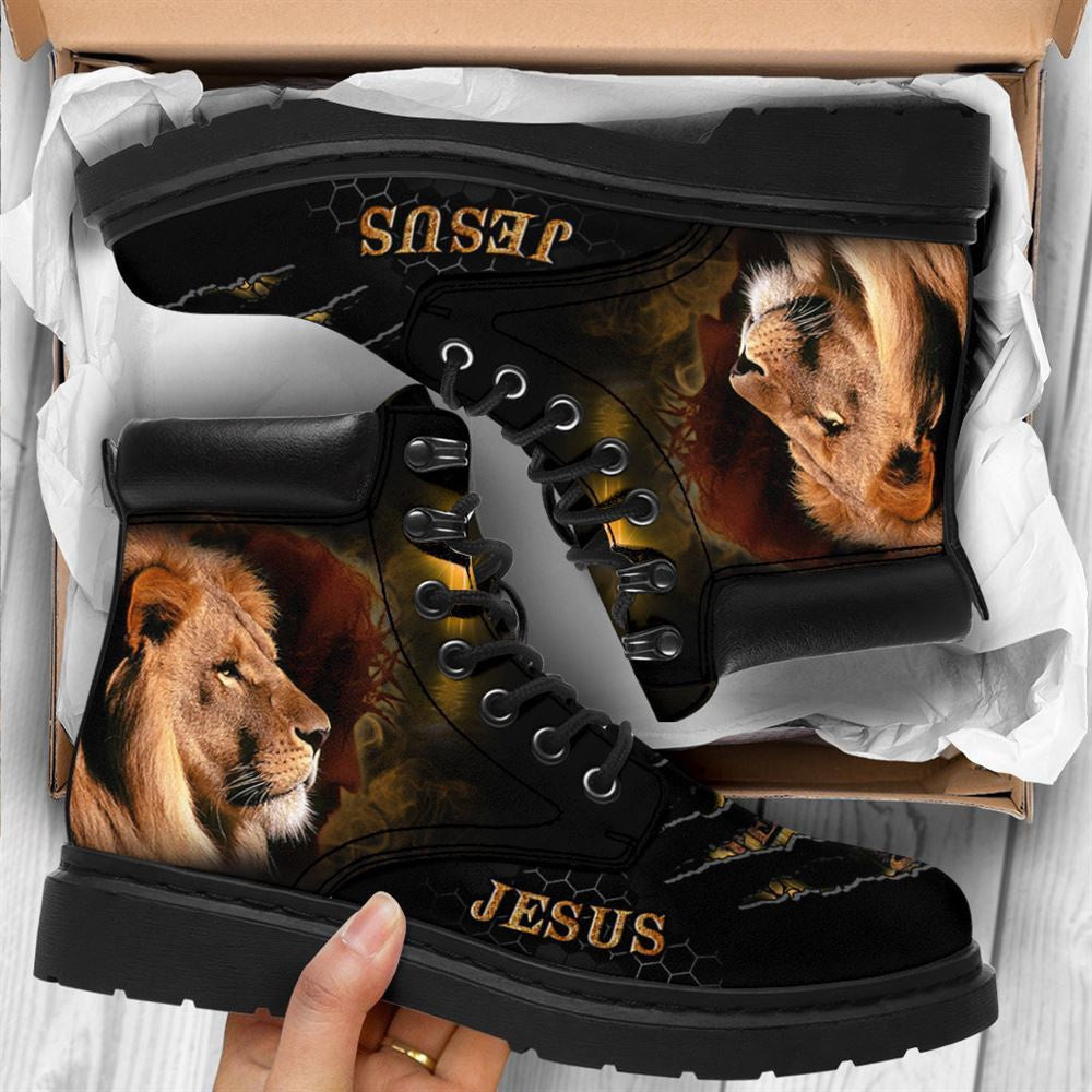 Christian Shoes, Christian Boots, Christian Printed Boots, Christian Fashion Shoes, Jesus Shoes, Jesus Boots