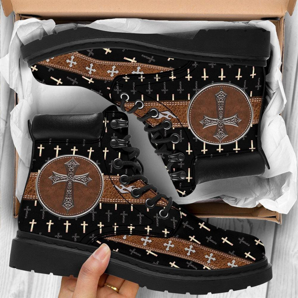 Christian Shoes, Christian Boots, Jesus Cross Art Boots, Jesus Shoes, Jesus Boots