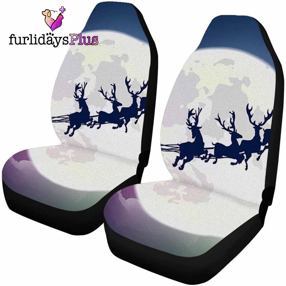Christmas Car Seat Covers, Reindeer Christmas Car Seat Covers