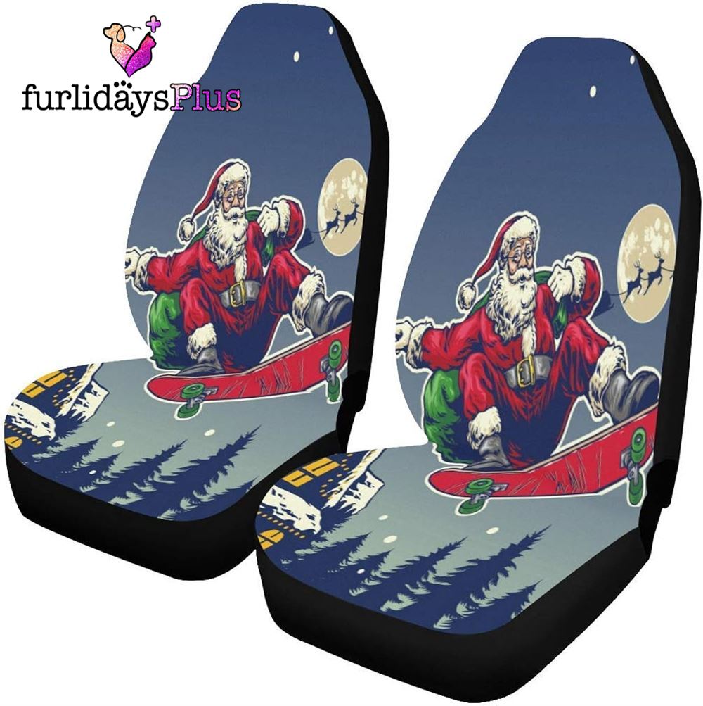 Christmas Car Seat Covers, Santa Claus Is Coming Car Seat Covers