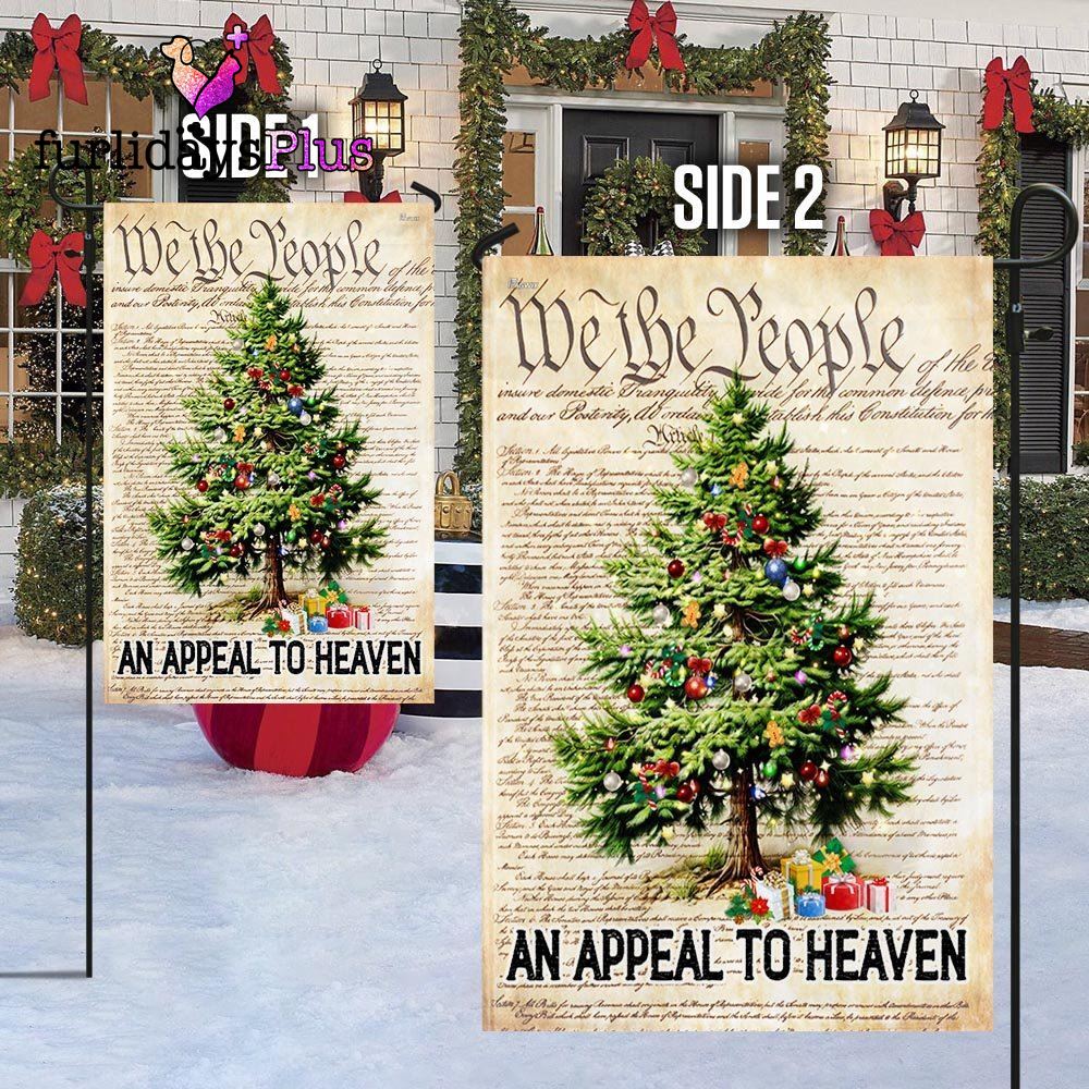 Christmas Flag, An Appeal To Heaven Christmas Pine Tree Flag, Christmas Flag Outdoor Decoration
