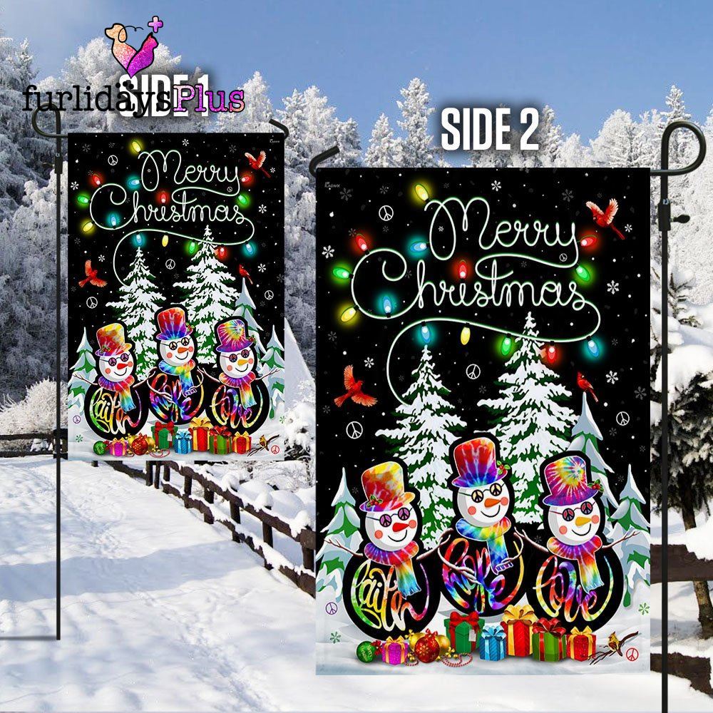 Christmas Flag, Merry Christmas Flag Faith Hope Love