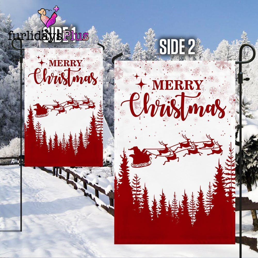 Christmas Flag, Merry Christmas Flag Santa Claus