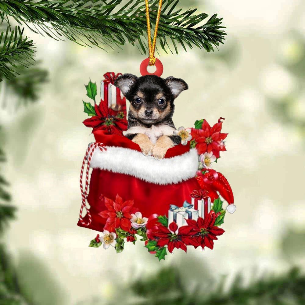 Christmas Ornaments, Chihuahua 3 Gift Bag Christmas Ornaments, Christmas Ornaments 2023