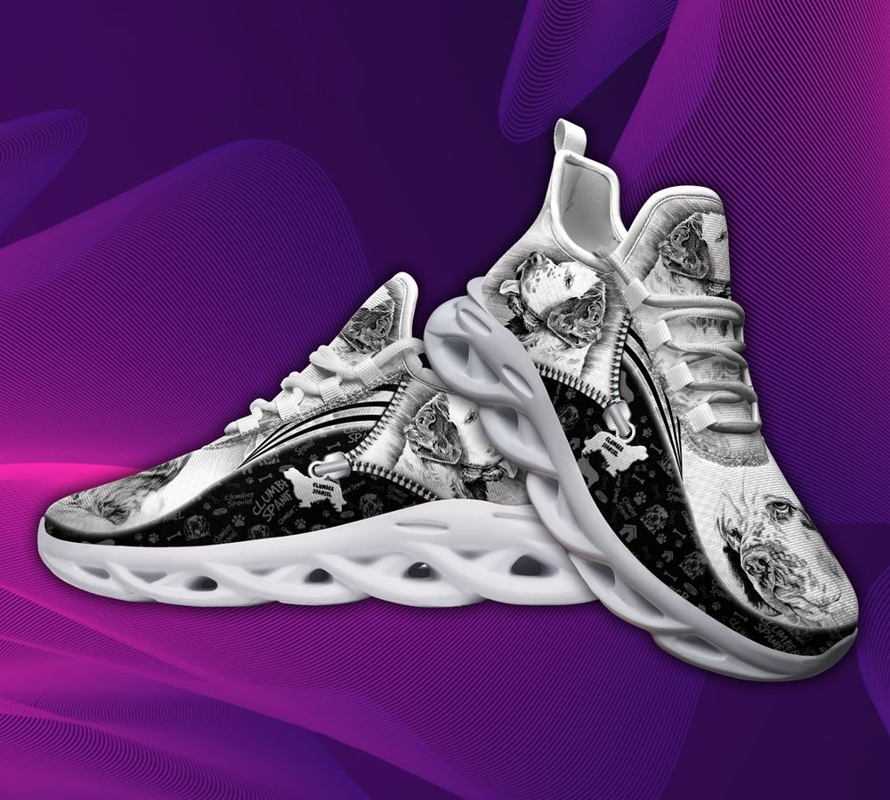 Clumber Spaniel Sketch Max Soul Shoes For Women Men Kid - Gift For Dog lover