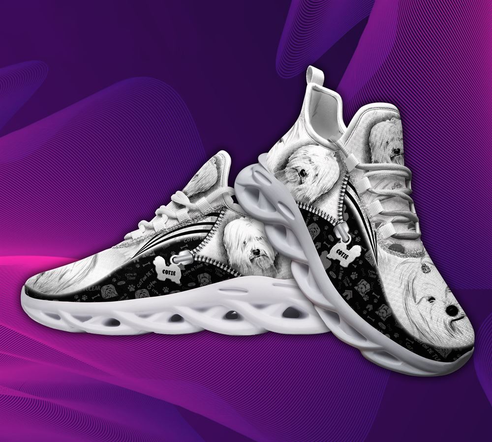 Coton de Tulear Sketch Max Soul Shoes For Women Men Kid - Gift For Dog lover