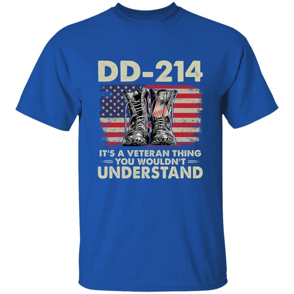 Dd214 Shirt, DD-214 Shirt It's A Veteran Thing You Wouldn't Understand DD-214 T-Shirt, Veterans Day Shirts