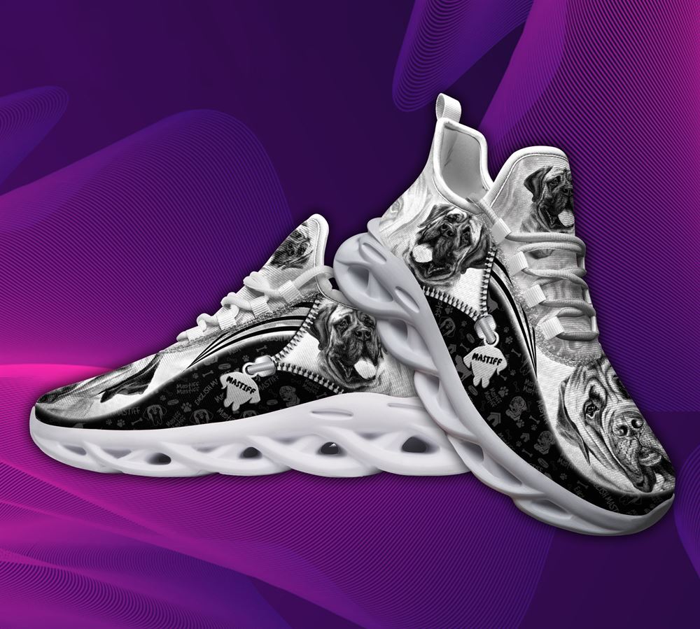 English Mastiff Sketch Max Soul Shoes For Women Men Kid - Gift For Dog lover