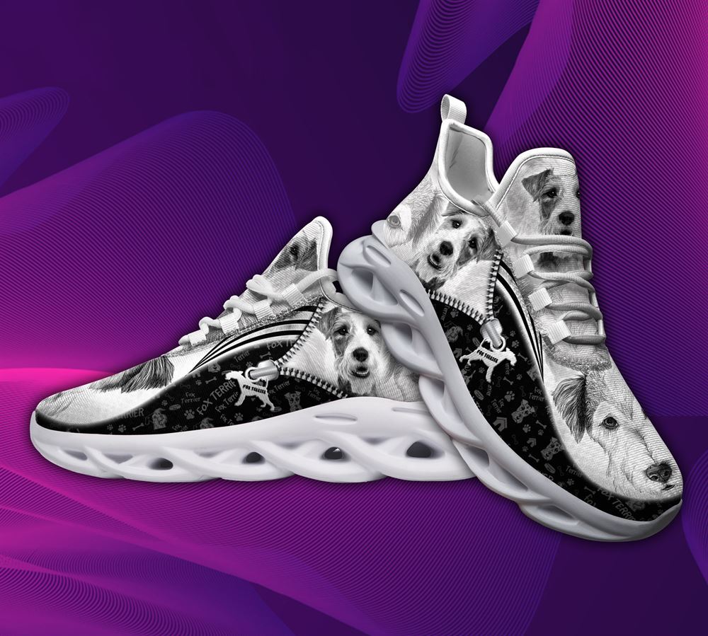 Fox Terrier Sketch Max Soul Shoes For Women Men Kid - Gift For Dog lover