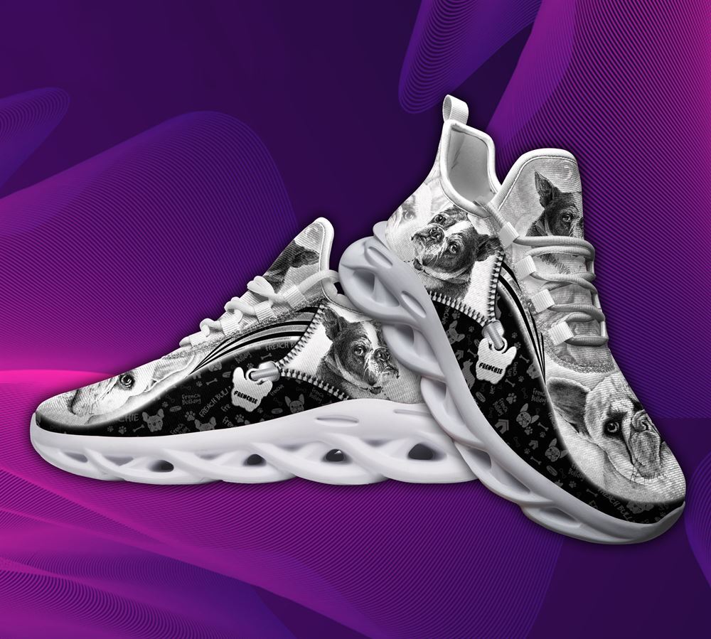 French Bulldog Sketch Max Soul Shoes For Women Men Kid - Gift For Dog lover