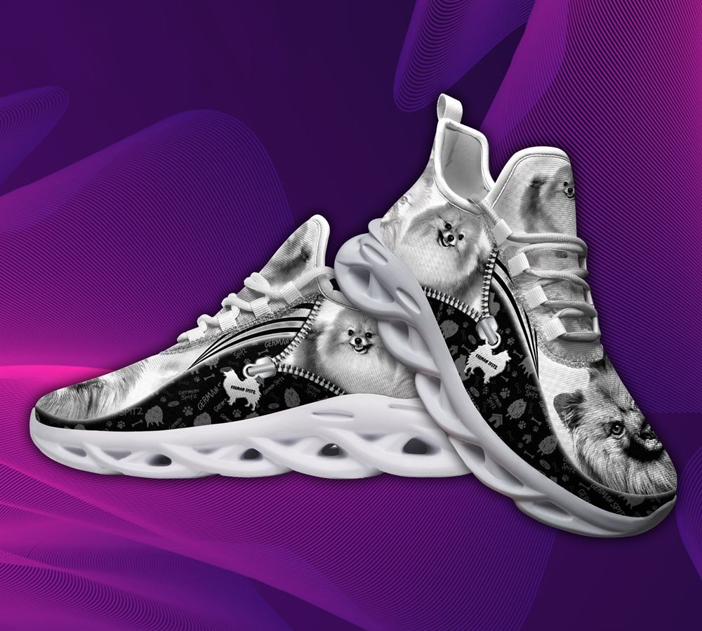 German Spitz Sketch Max Soul Shoes For Women Men Kid - Gift For Dog lover