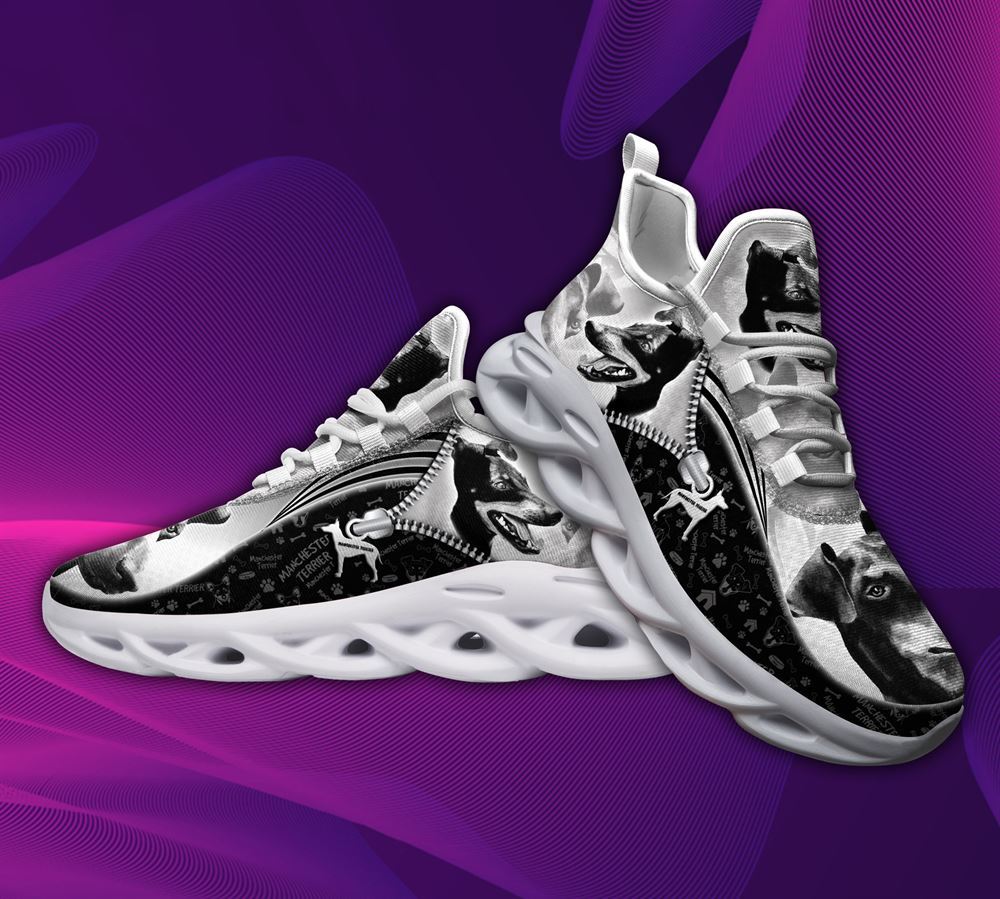 Manchester Terrier Sketch Max Soul Shoes For Women Men Kid - Gift For Dog lover