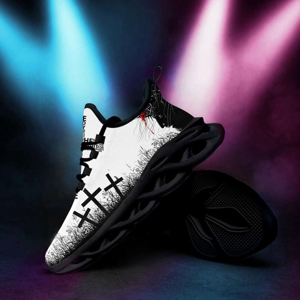 Max Soul Shoes, Jesus Running Sneakers White 3 Max Soul Shoes, Jesus Christ Shoes