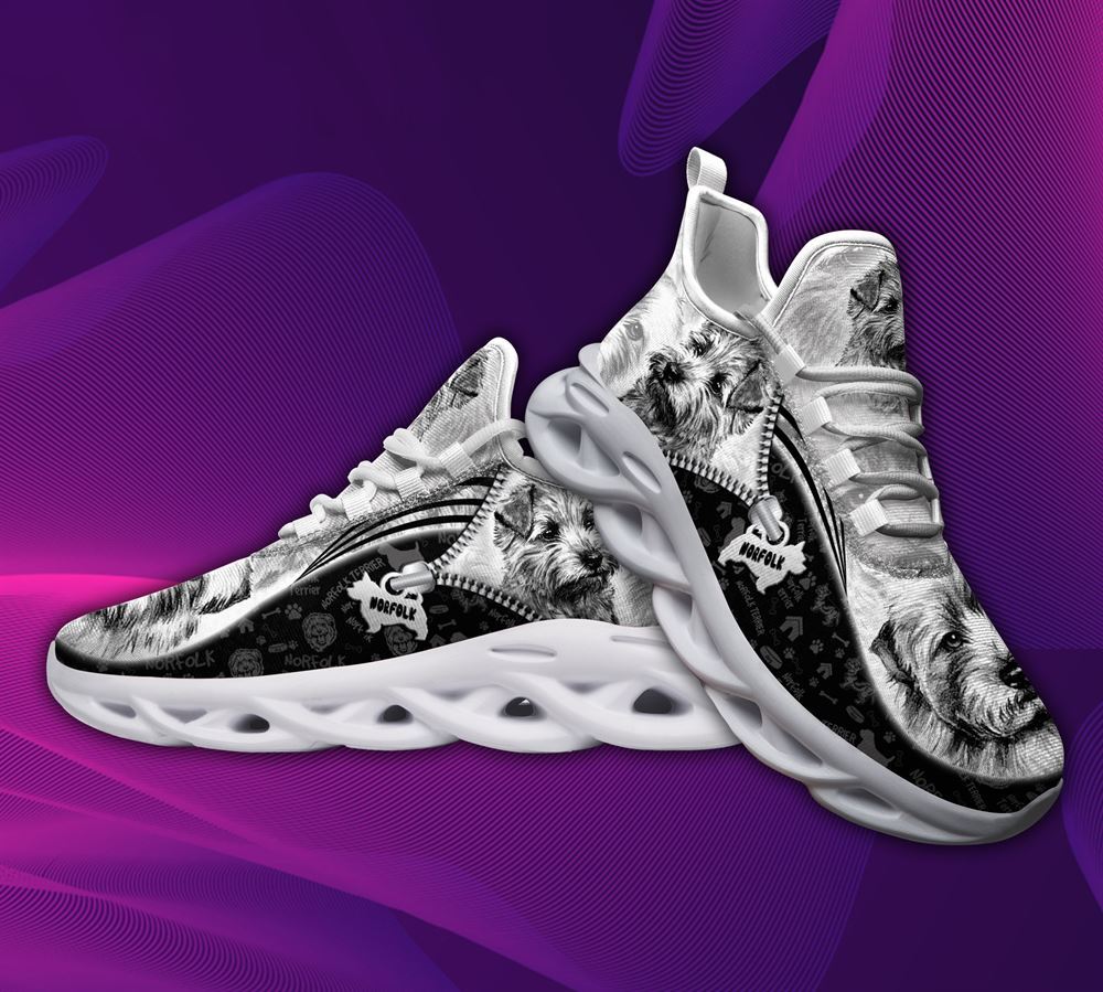 Norfolk Terrier Sketch Max Soul Shoes For Women Men Kid - Gift For Dog lover