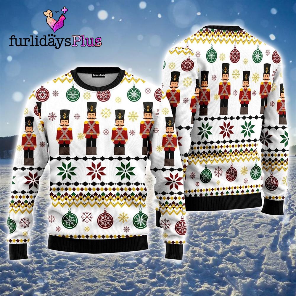 Nutcracker Group Ugly Sweater ,Christmas Ugly Sweater For Men, Women