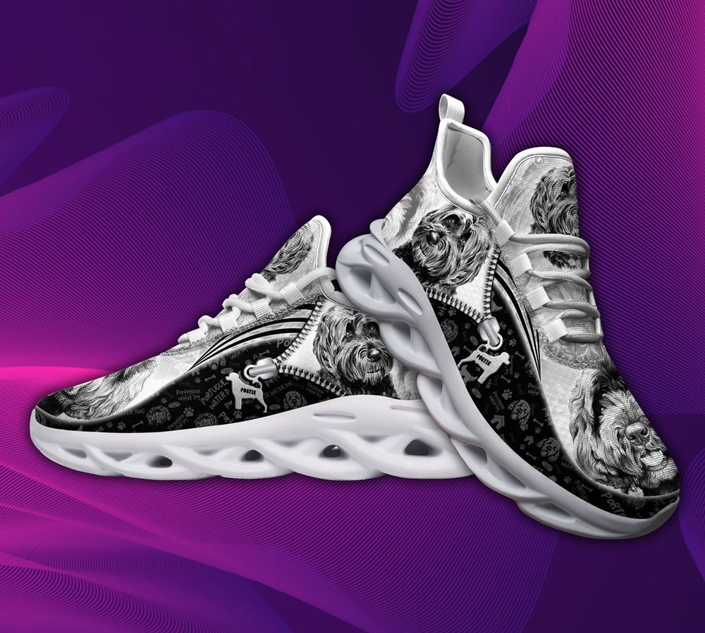 Portuguese Water Dog Sketch Max Soul Shoes For Women Men Kid - Gift For Dog lover