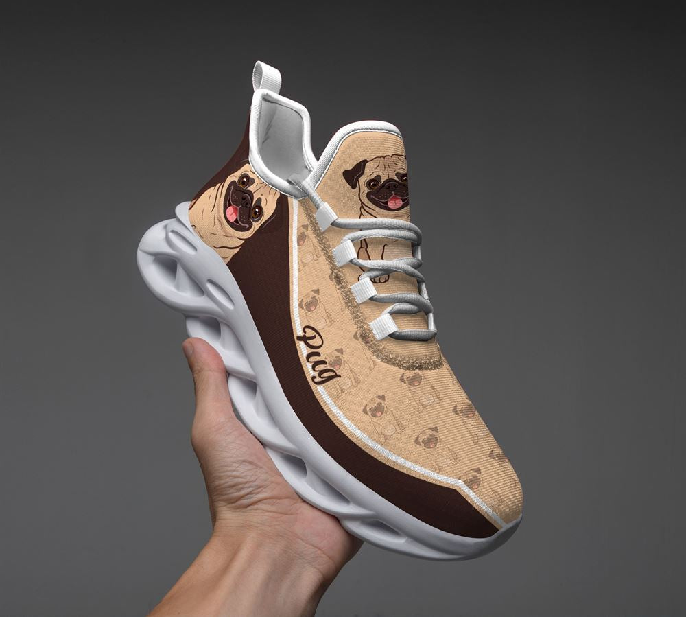 Pug Max Soul Shoes - Gift For Dog lover