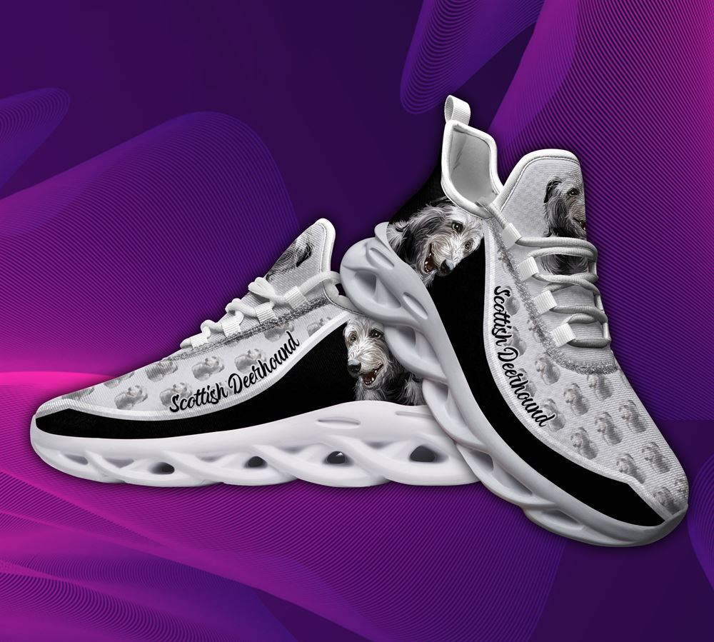 Scottish Deerhound Max Soul Shoes For Women Men - Gift For Dog lover