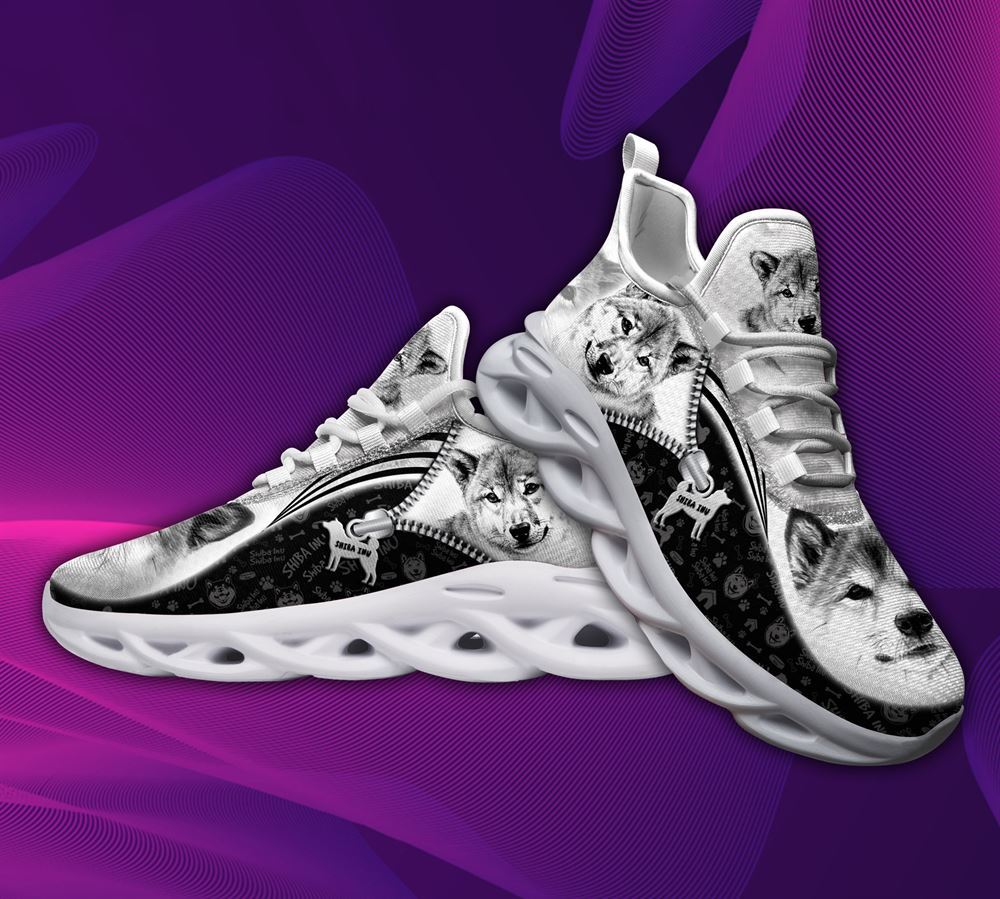 Shiba Inu Sketch Max Soul Shoes For Women Men Kid - Gift For Dog lover