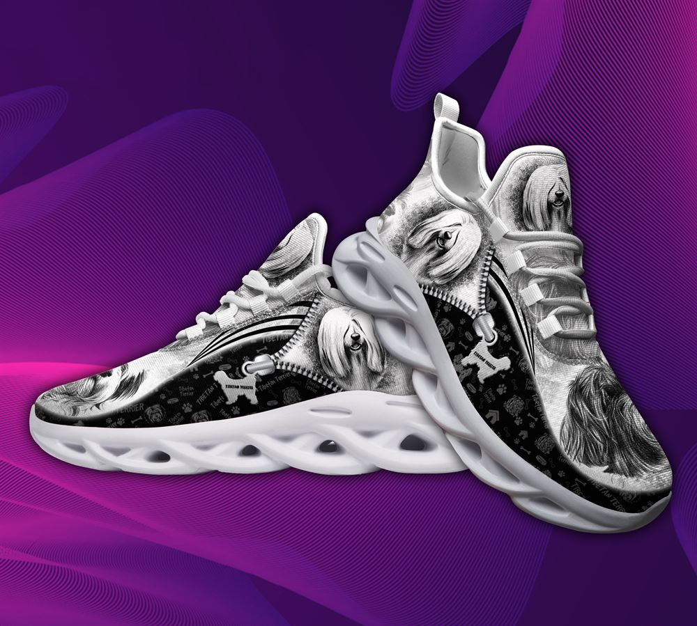 Tibetan Terrier Sketch Max Soul Shoes For Women Men Kid - Gift For Dog lover